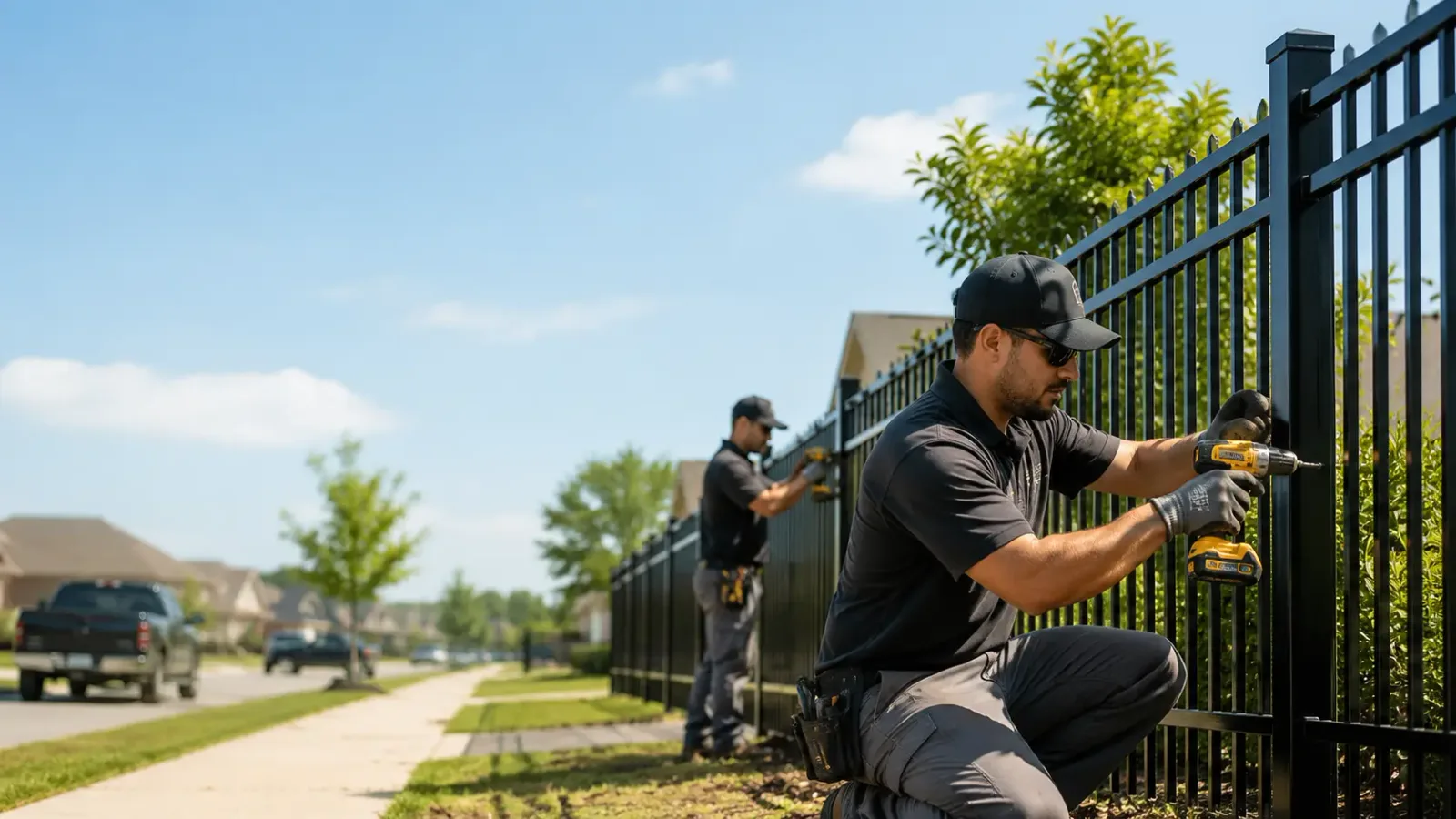 Metal Fence Installation in Matamoras, PA